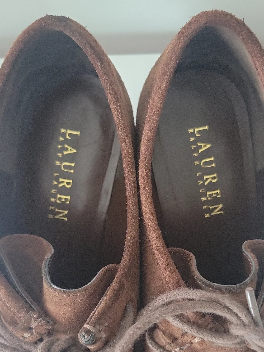 Lauren Ralph Lauren Womens Denver Wedge Shoes